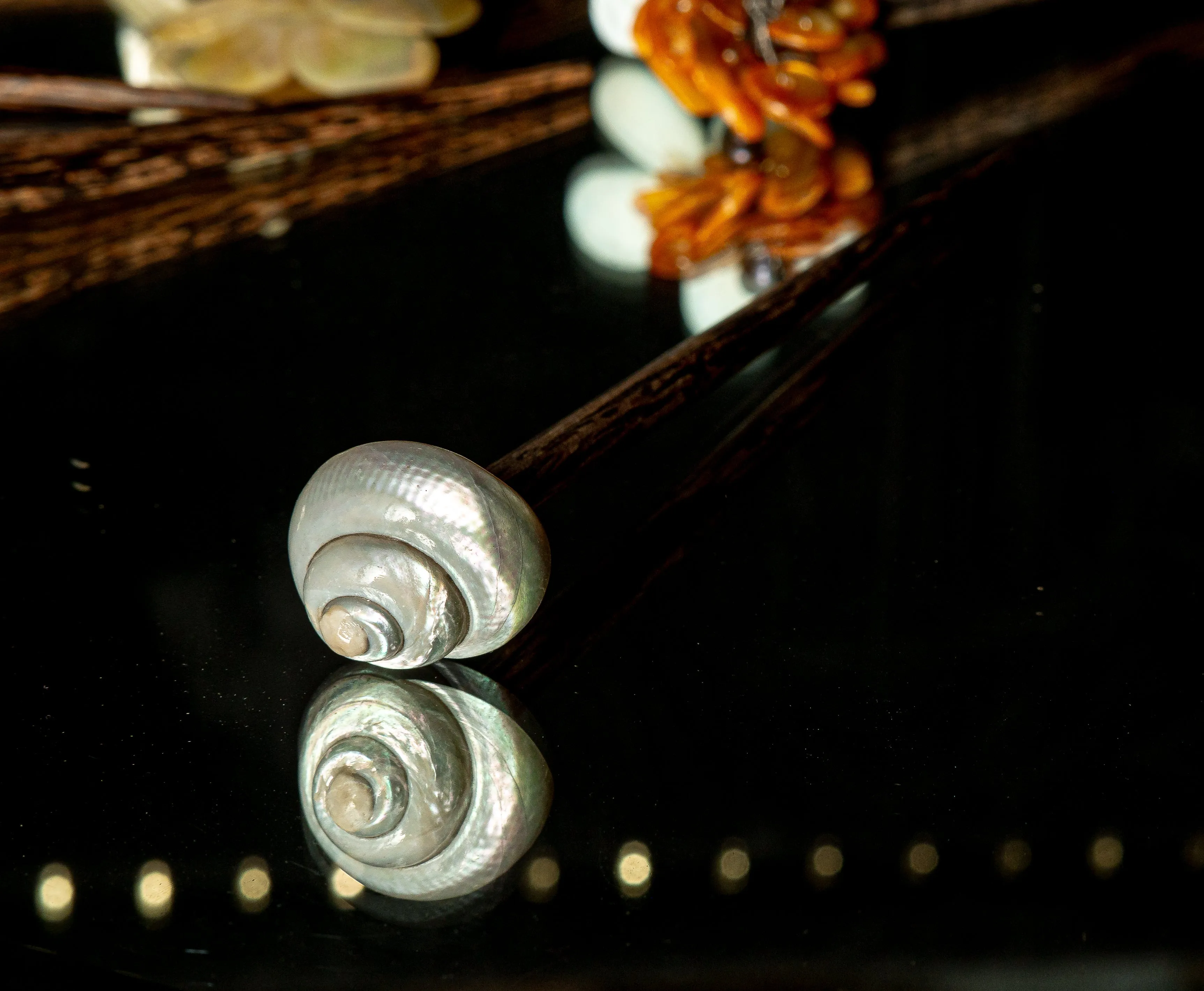 Exquisite Handcrafted Natural Hair Pins - Vintage Hair Accessories for Women