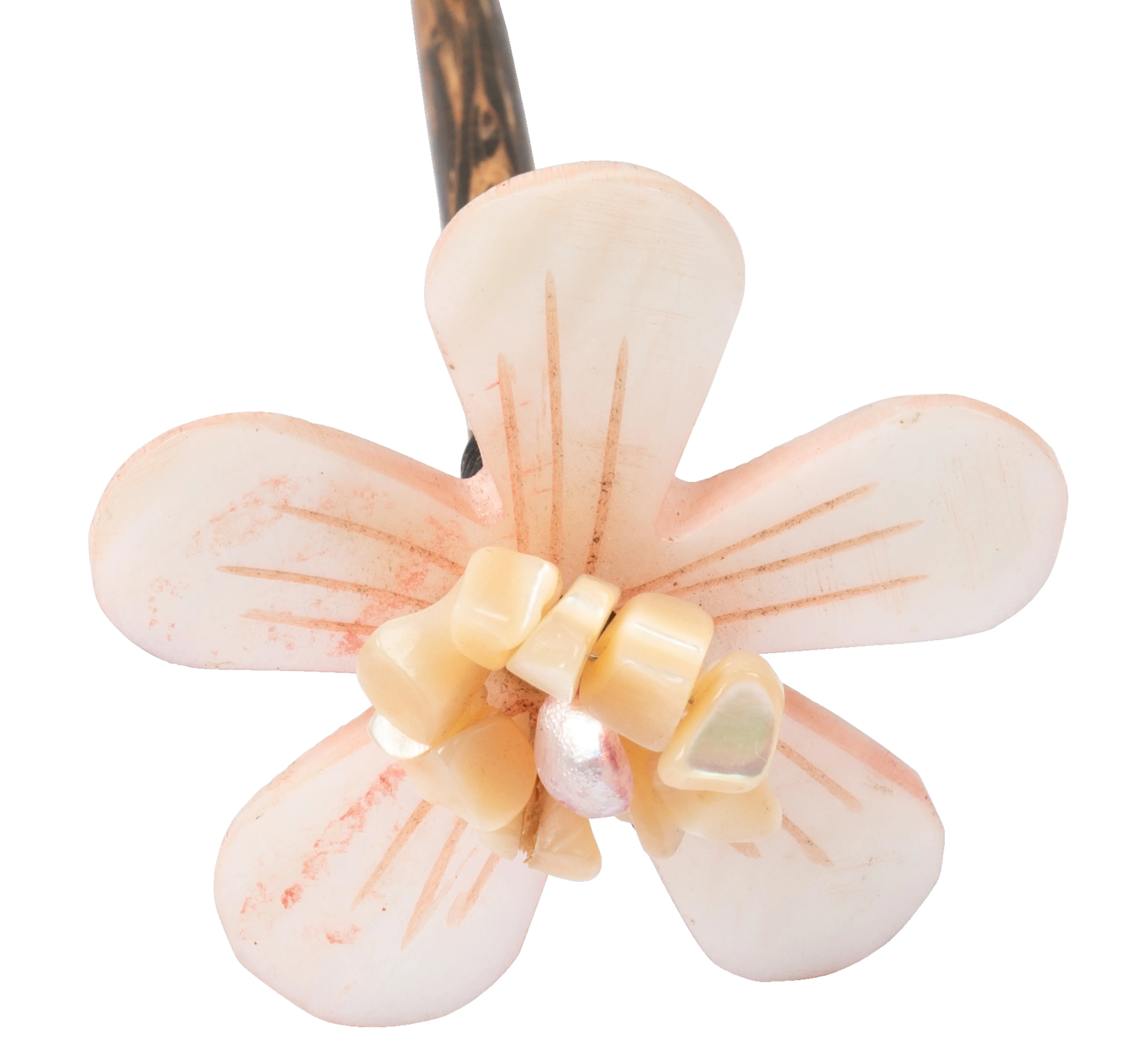 Exquisite Handcrafted Natural Hair Pins - Vintage Hair Accessories for Women