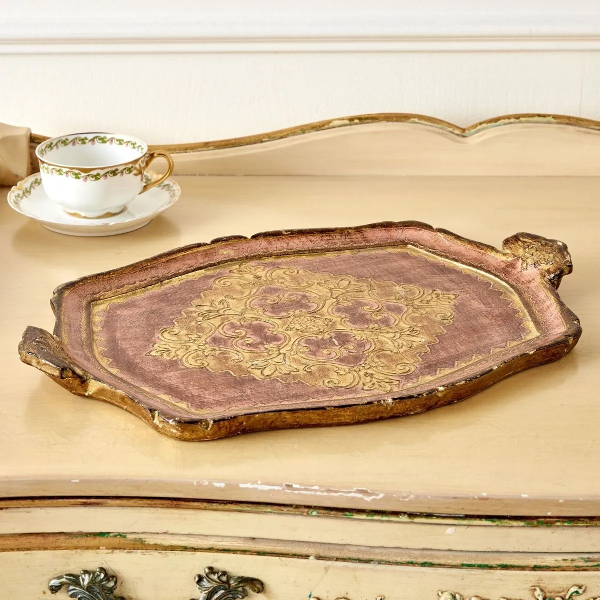 Florentine Diamond Tray
