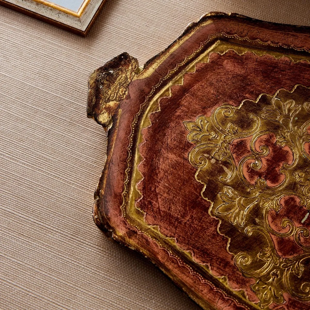 Florentine Diamond Tray