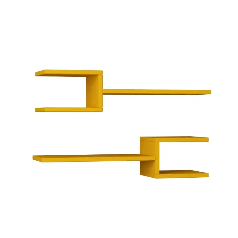 Fork Modern Floating Shelf Set 18.2cm Short