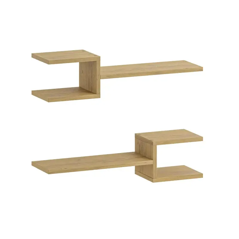Fork Modern Floating Shelf Set 18.2cm Short