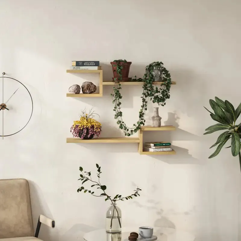 Fork Modern Floating Shelf Set 18.2cm Short