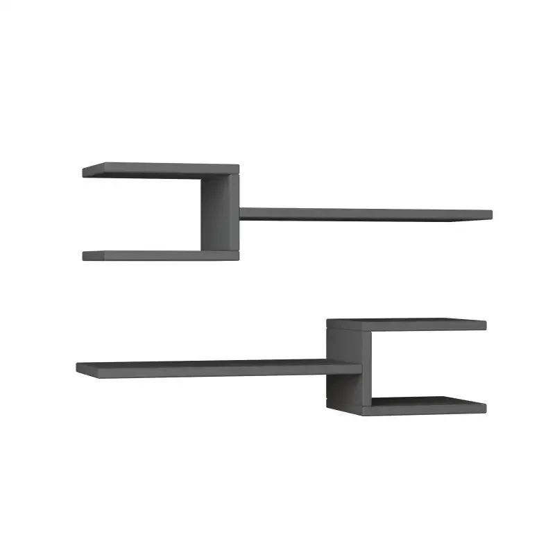 Fork Modern Floating Shelf Set 18.2cm Short
