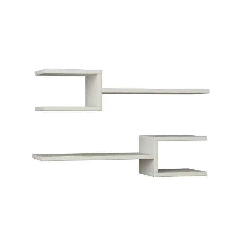 Fork Modern Floating Shelf Set 18.2cm Short