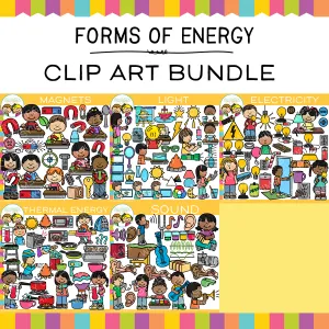 Forms of Energy Clip Art Bundle