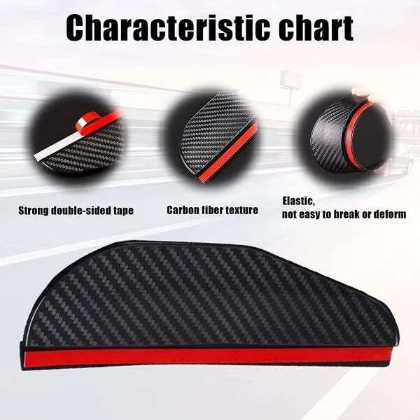 Gardamir - Set of 2 pcs of rearview mirror shields