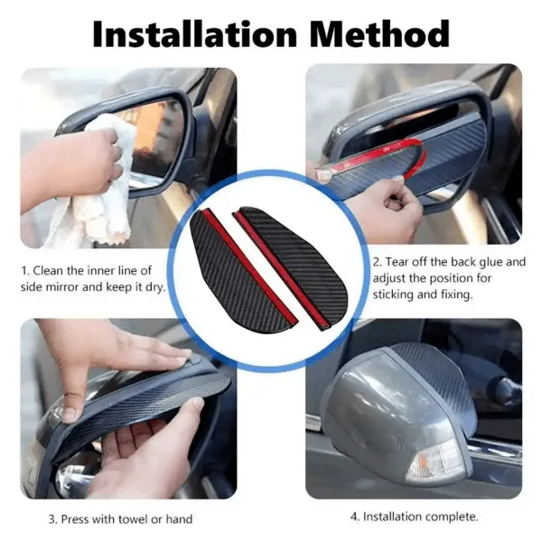 Gardamir - Set of 2 pcs of rearview mirror shields