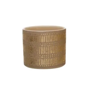 Gold Lines Planter - Small