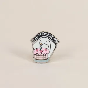 Happy Birthday Enamel Pin
