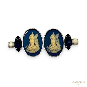 Hook with Drawings of Fairies- Art. D358- Gafforelli Srl