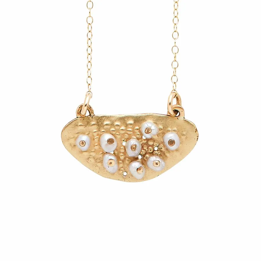 Julie Cohn Crescent Pearl Necklace