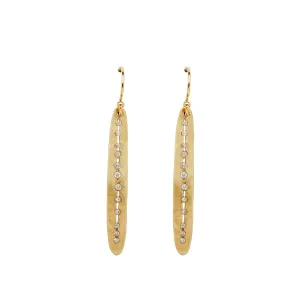 Julie Cohn Spear Bronze Earrings
