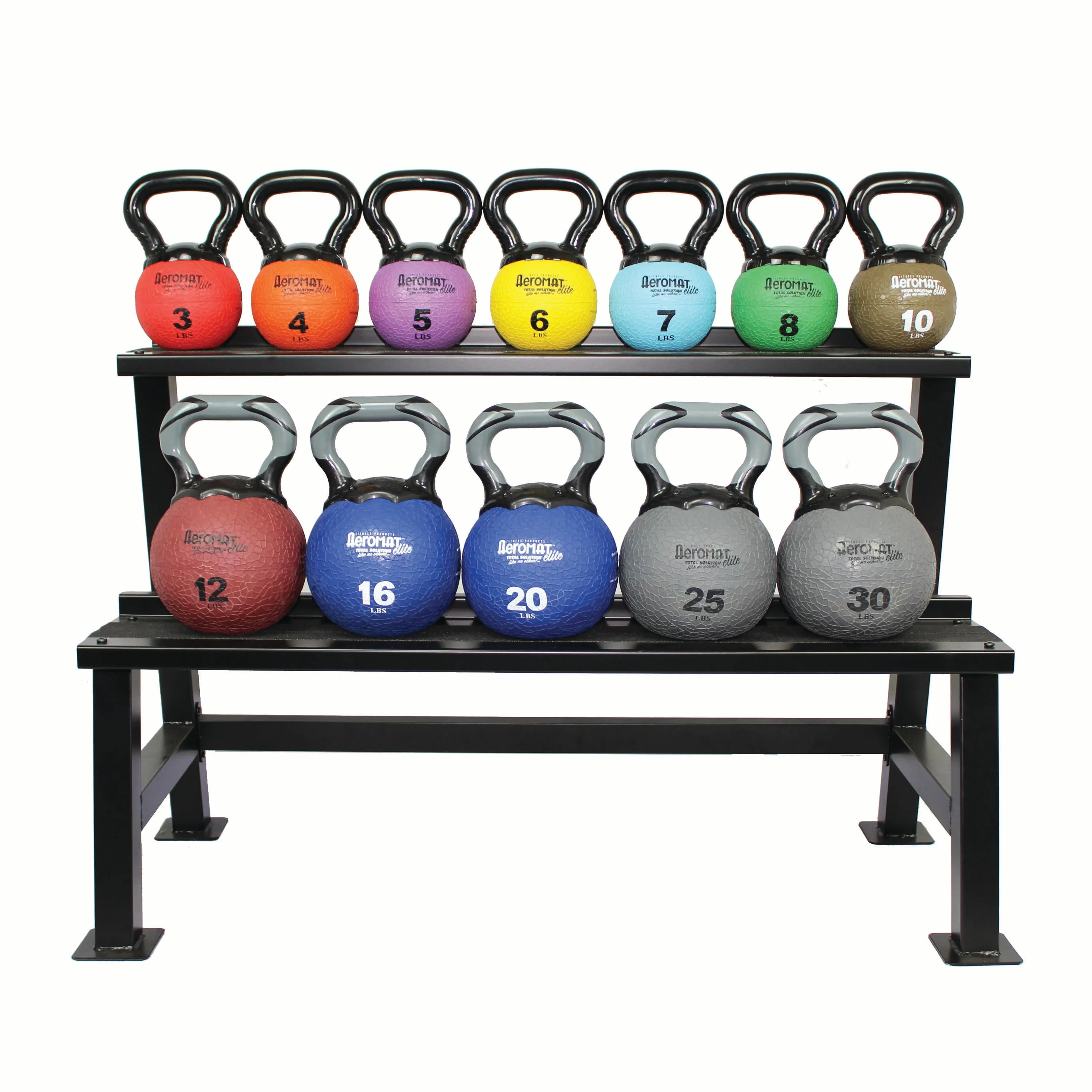 Kettlebell Medicine Ball Rack 2-TIER