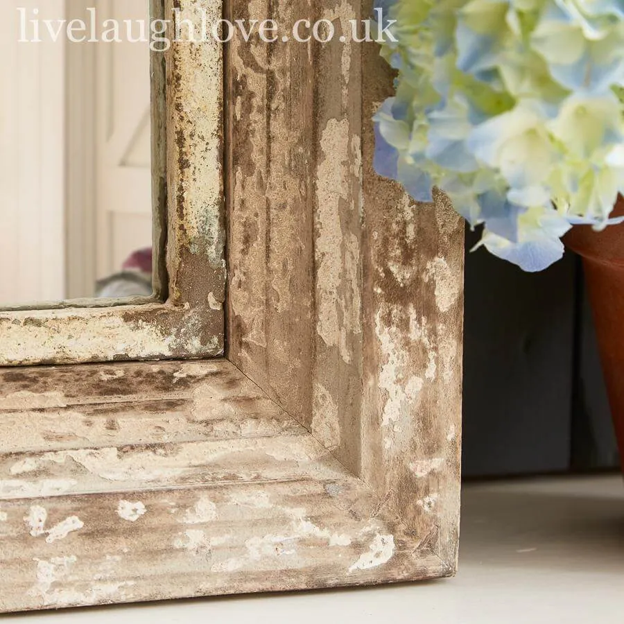 Large Rustic Arch Mirror