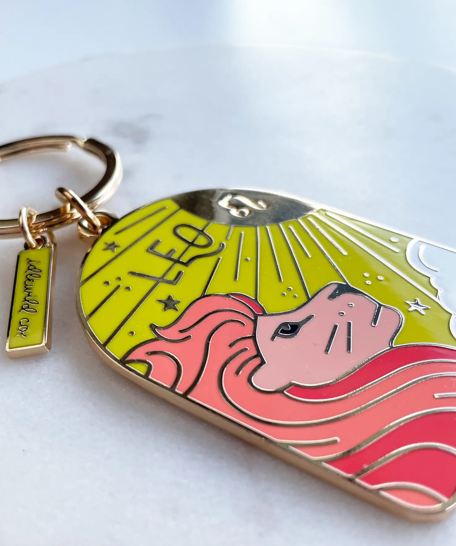 Leo Keychain