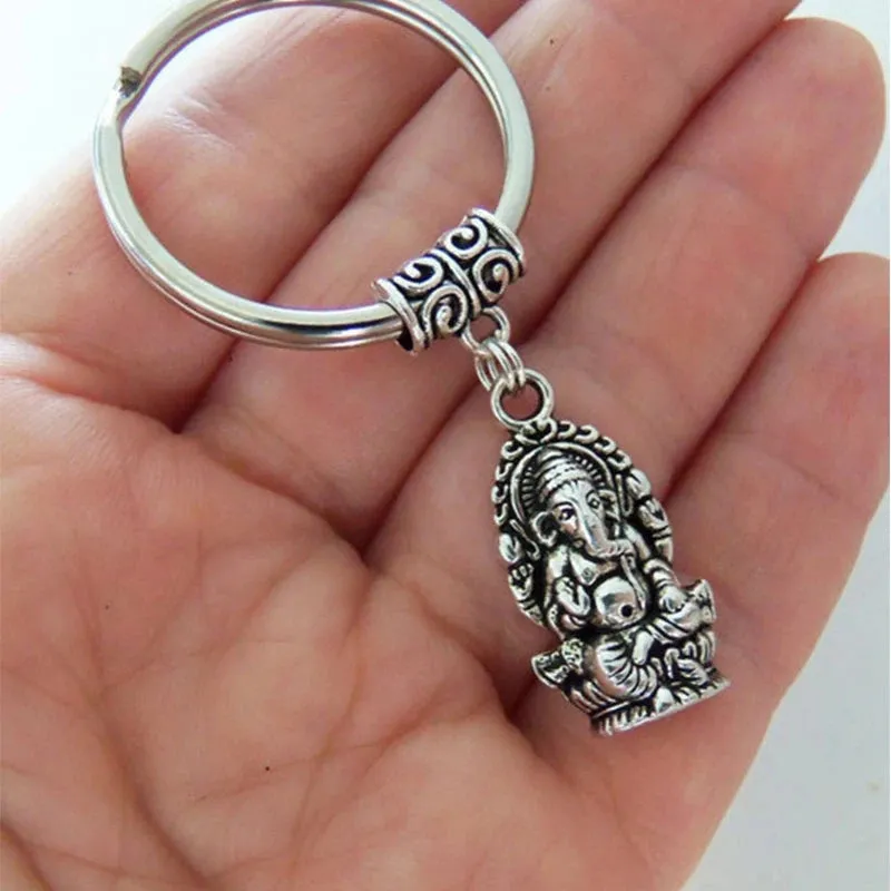 Lord Ganesha Keychain  Symbol of Success and Protection