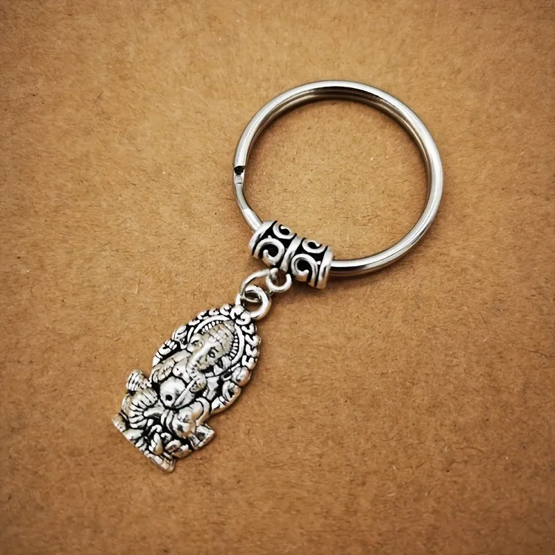 Lord Ganesha Keychain  Symbol of Success and Protection