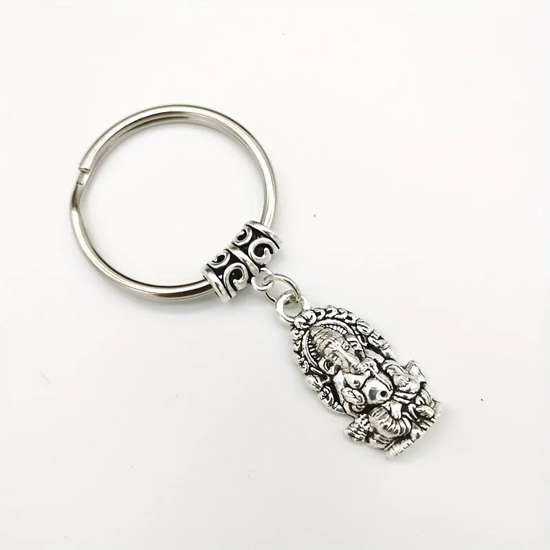 Lord Ganesha Keychain  Symbol of Success and Protection