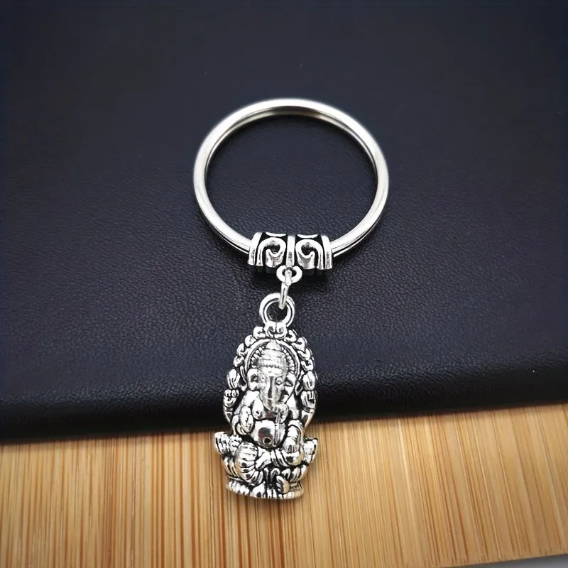 Lord Ganesha Keychain  Symbol of Success and Protection