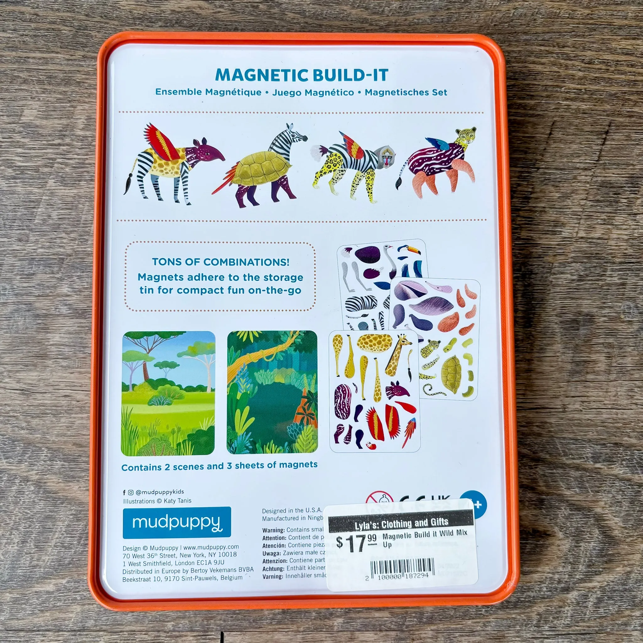 Magnetic Build it Wild Mix Up
