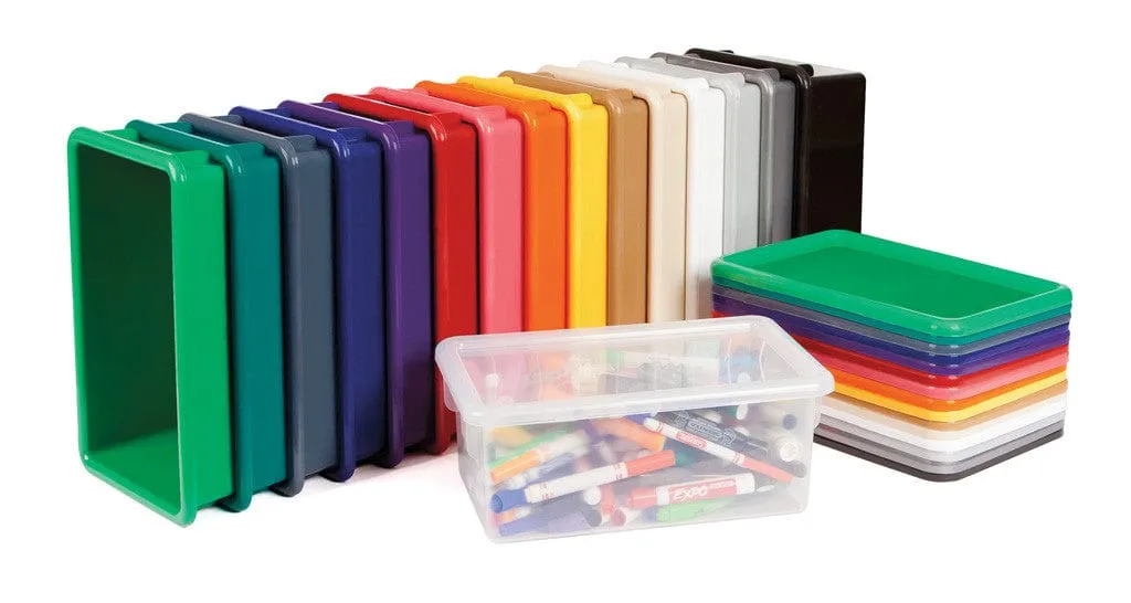 MapleWave® Mobile Storage Island - with Clear Trays