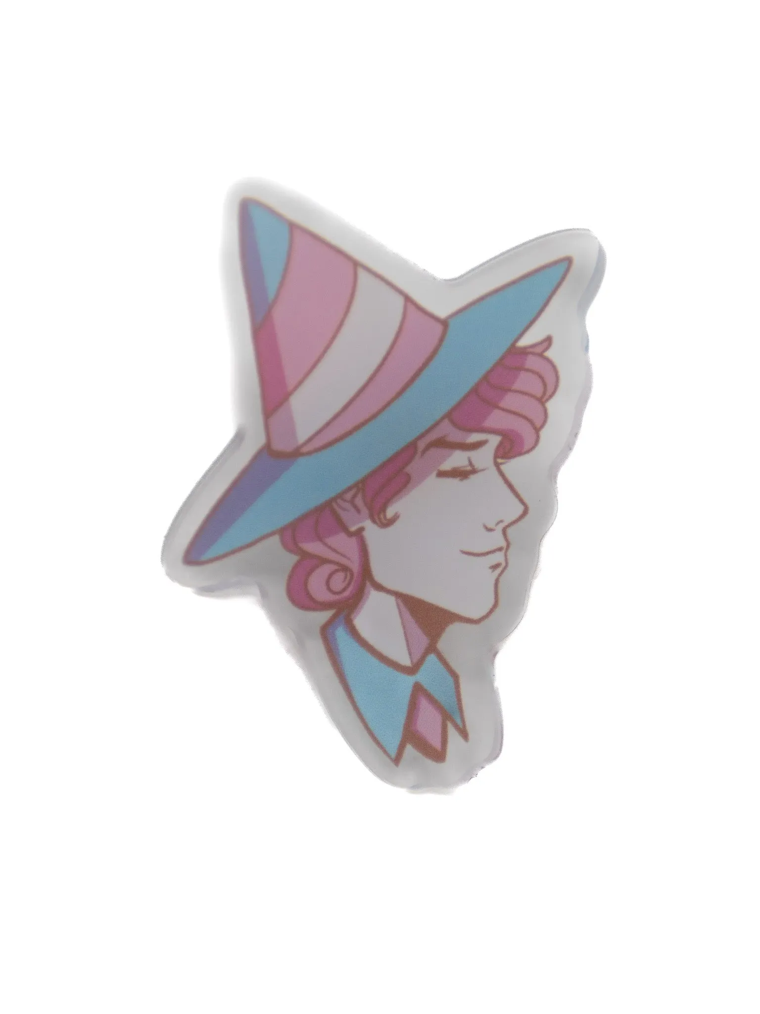 Masc Pride Witch Acrylic Pin