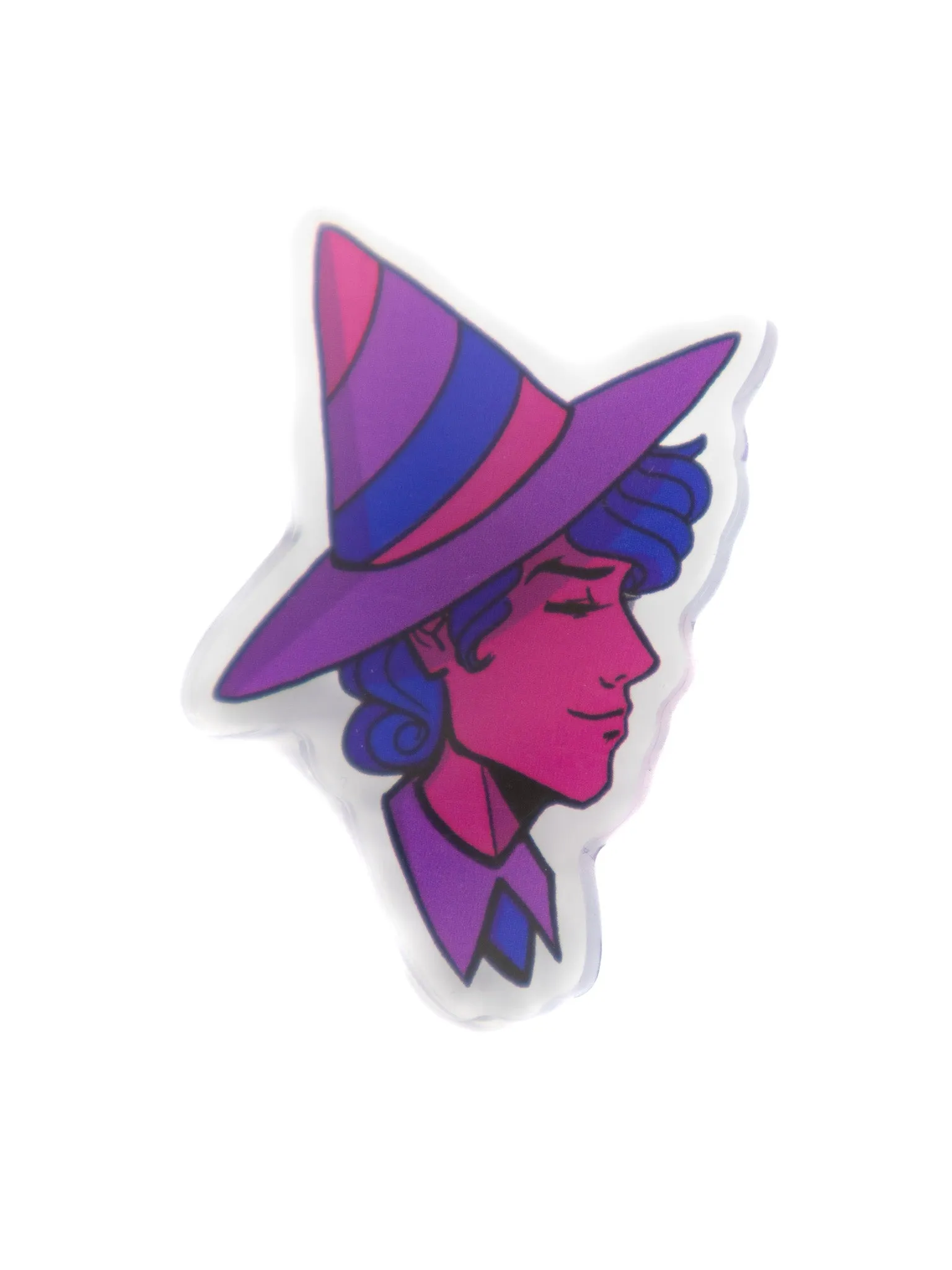 Masc Pride Witch Acrylic Pin