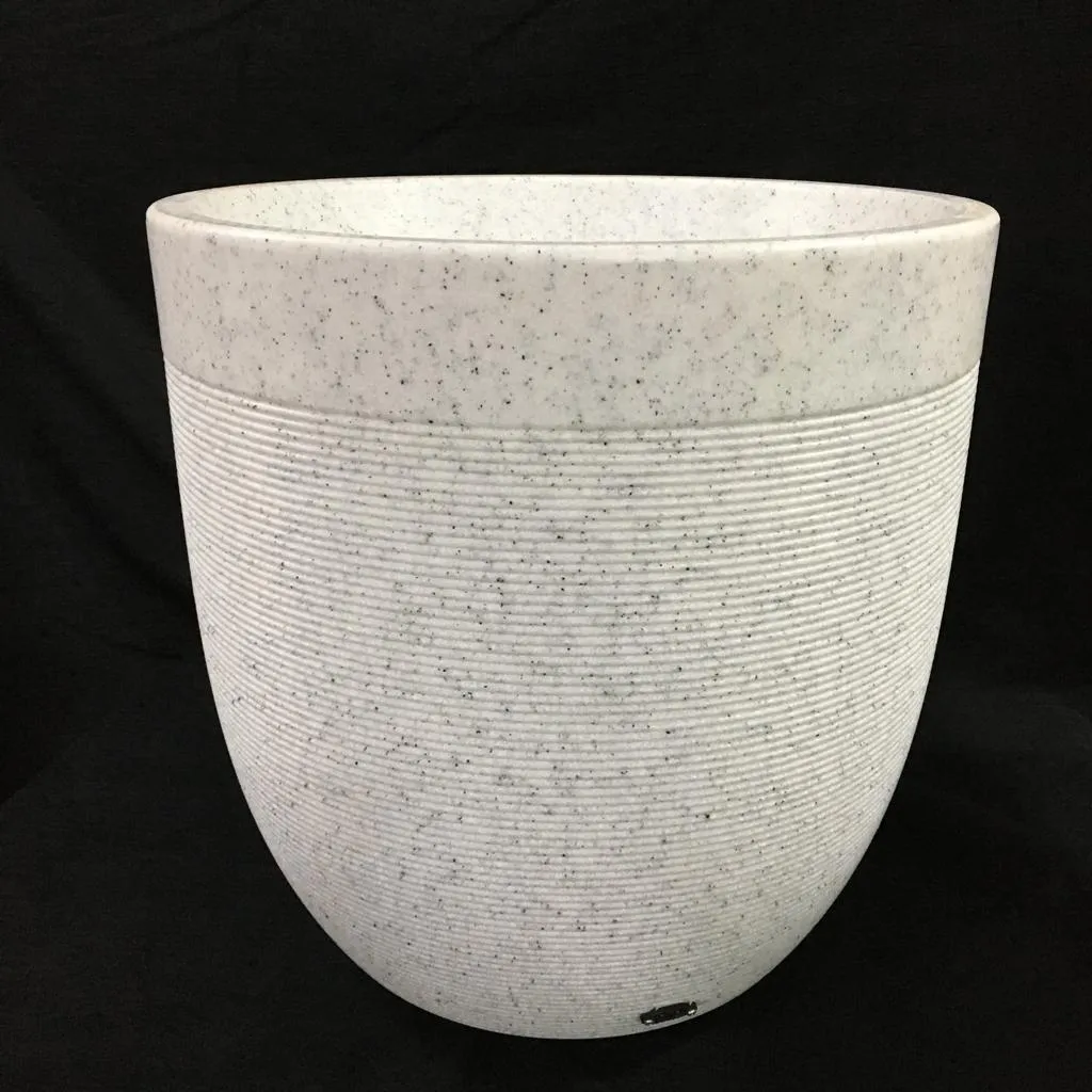Milano Short Planter With/Without Illumination For Indoor Or Outdoor By Harshdeep - 1 Pc