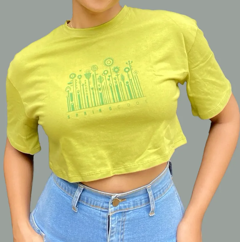 Mogana Over Crop T Shirt