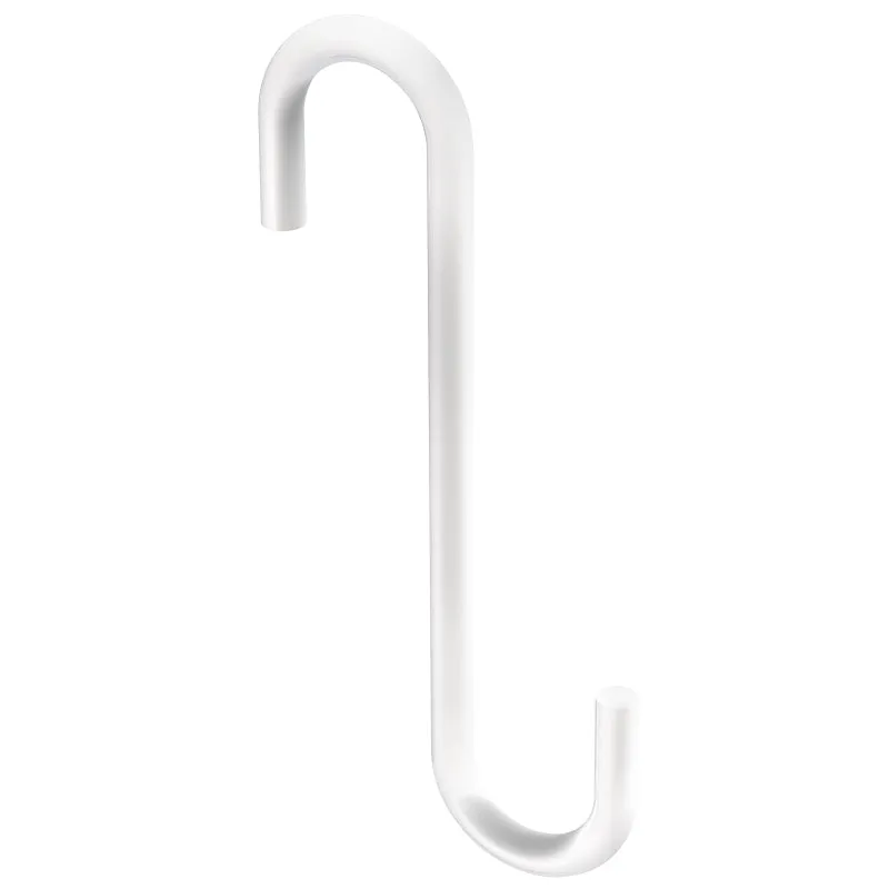 National Hardware Modern Series N275-513 Small S-Hook, 4-3/4 in H, Steel, White :CD: QUANTITY: 1