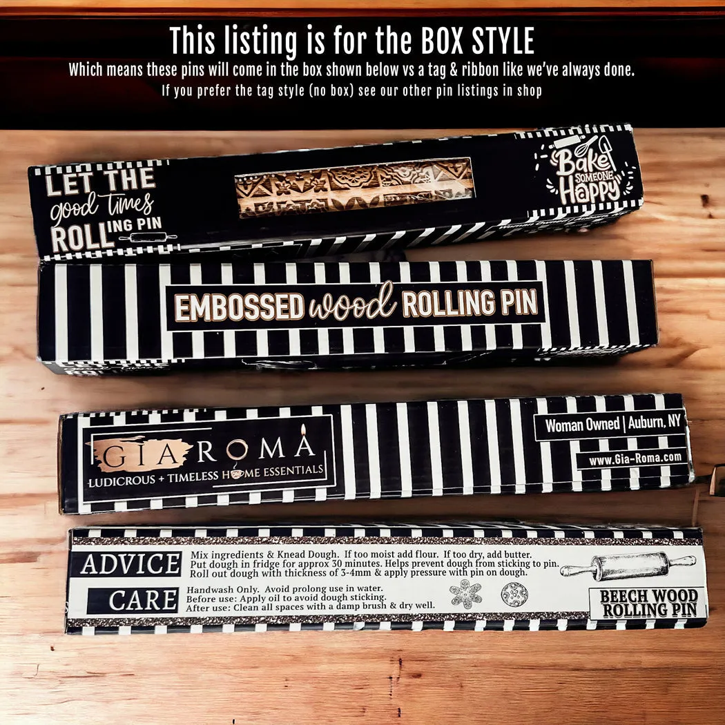 New Rolling Pins - Box Style