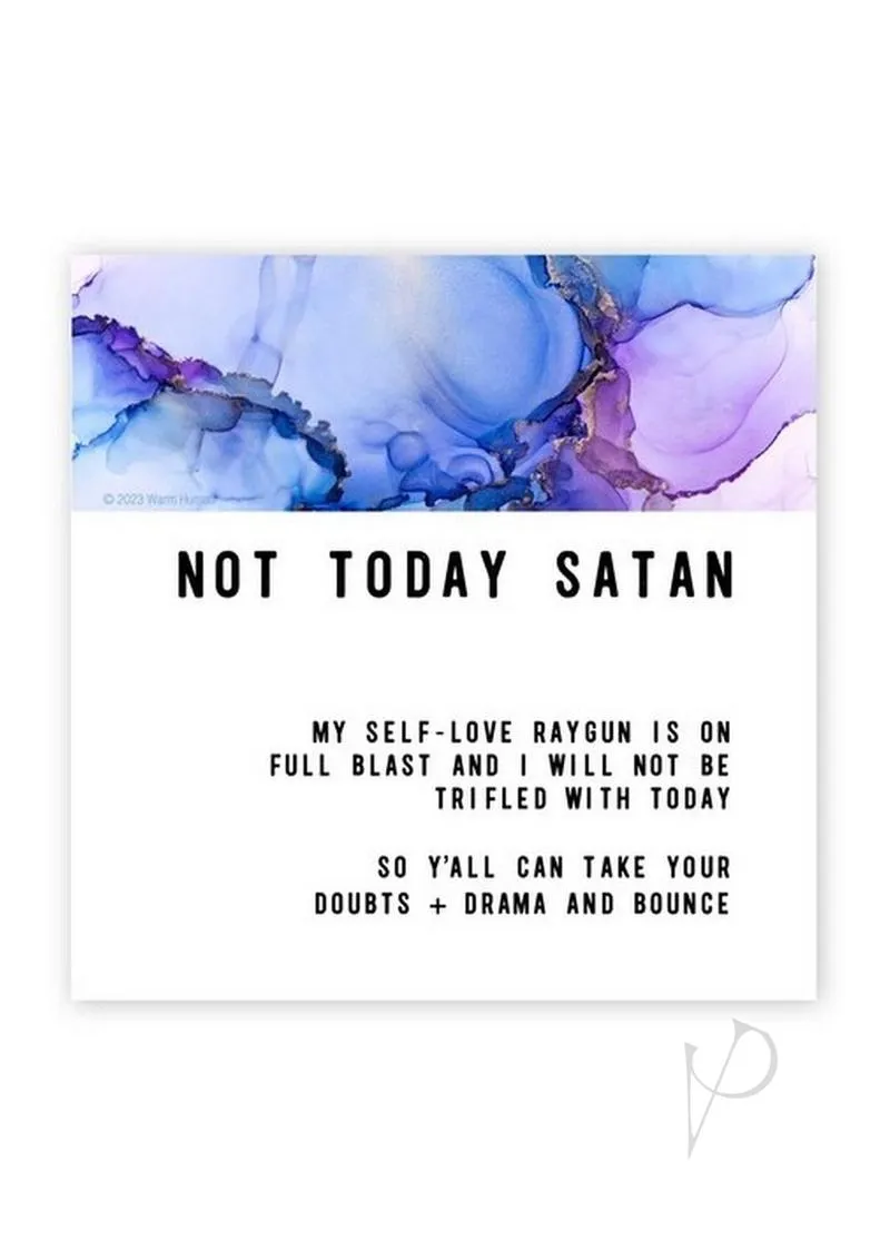 Not Today Satan Magnet