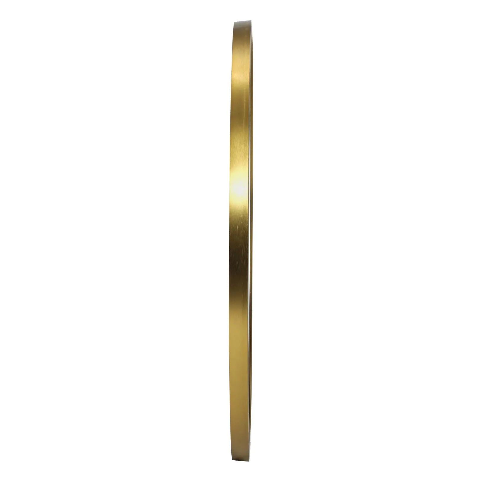 Oikiture Wall Mirrors Round Makeup Mirror Vanity Home Decro 50cm Gold Bedroom