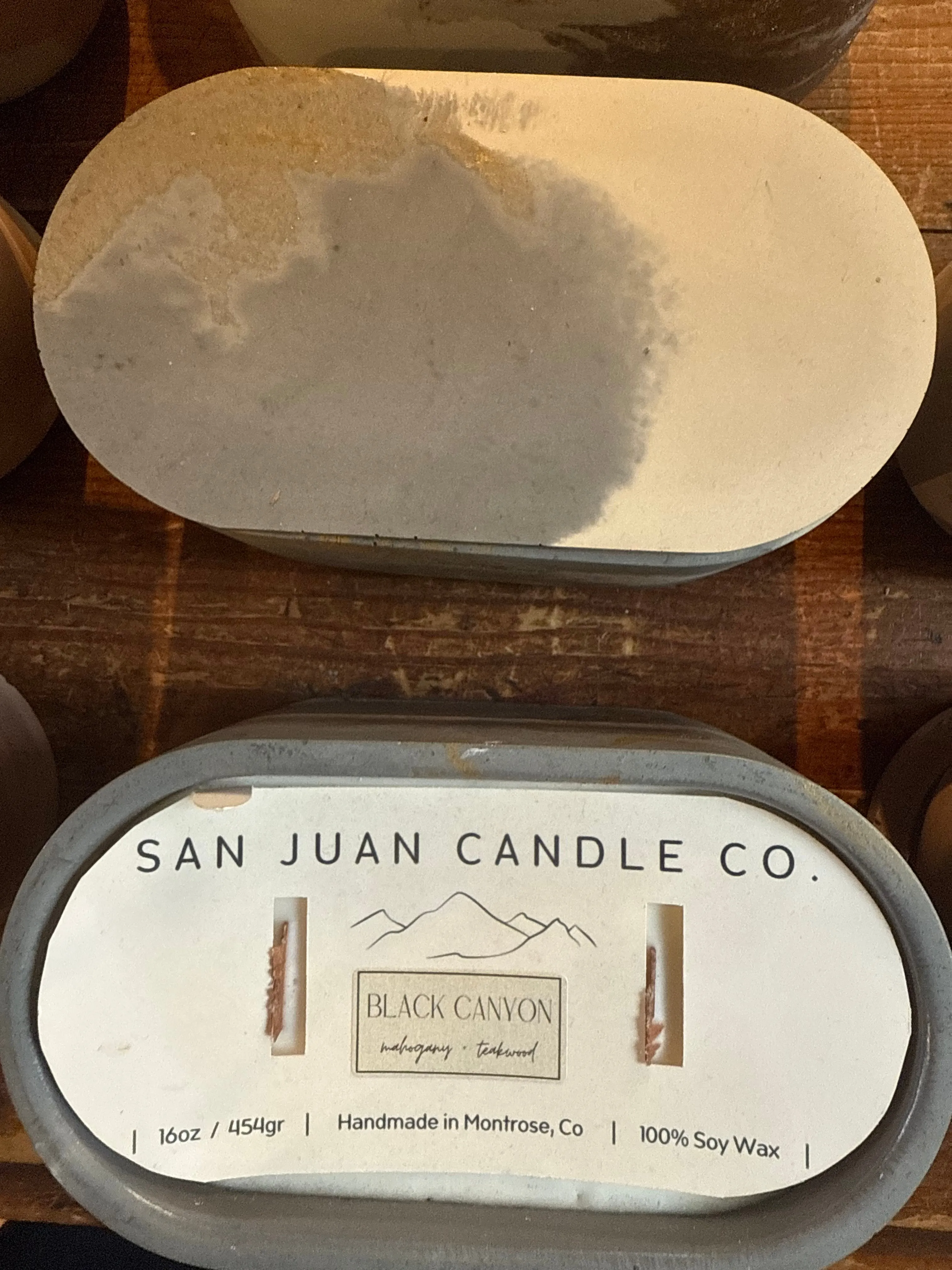 Oval Candle
