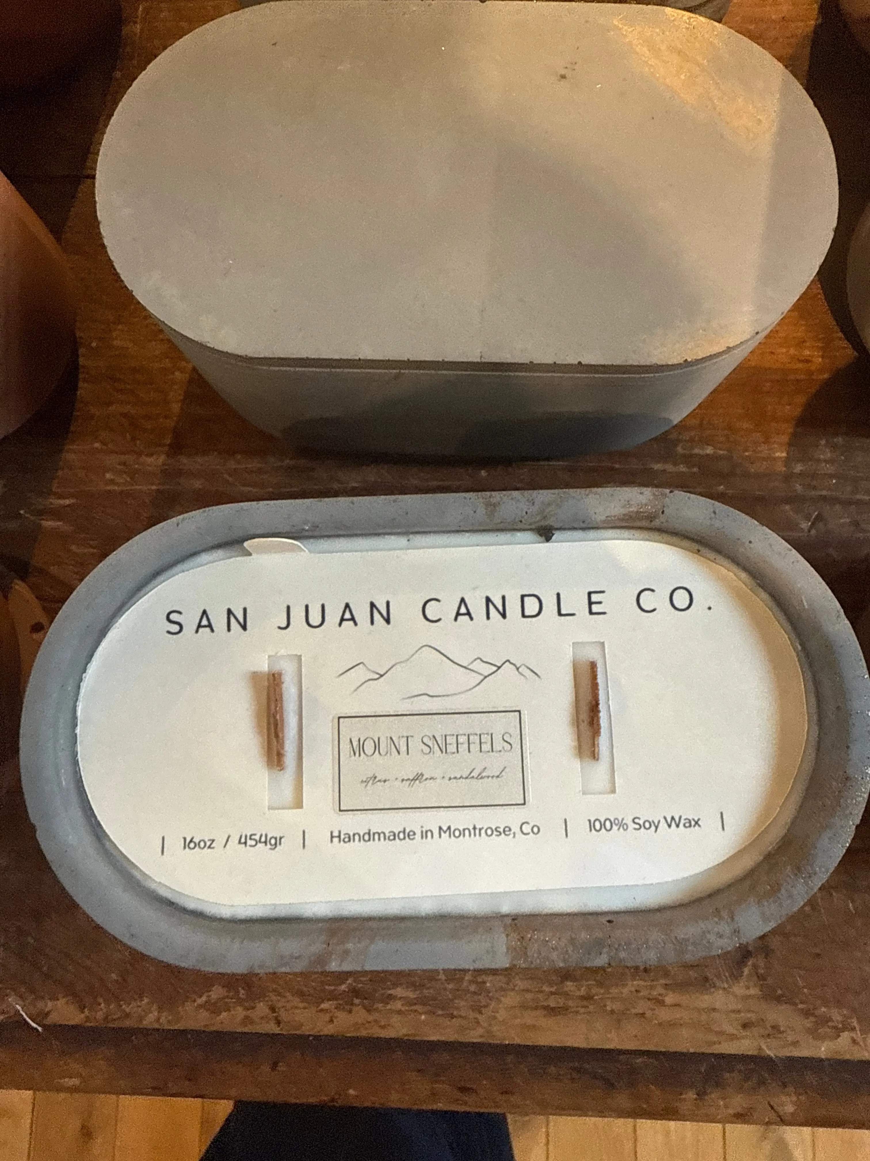 Oval Candle