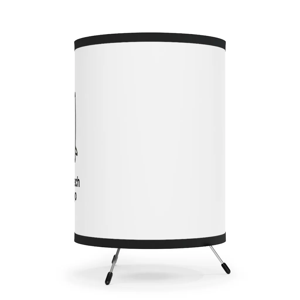 Pacific Beach Tripod Lamp with High-Res Printed Shade, US\CA plug