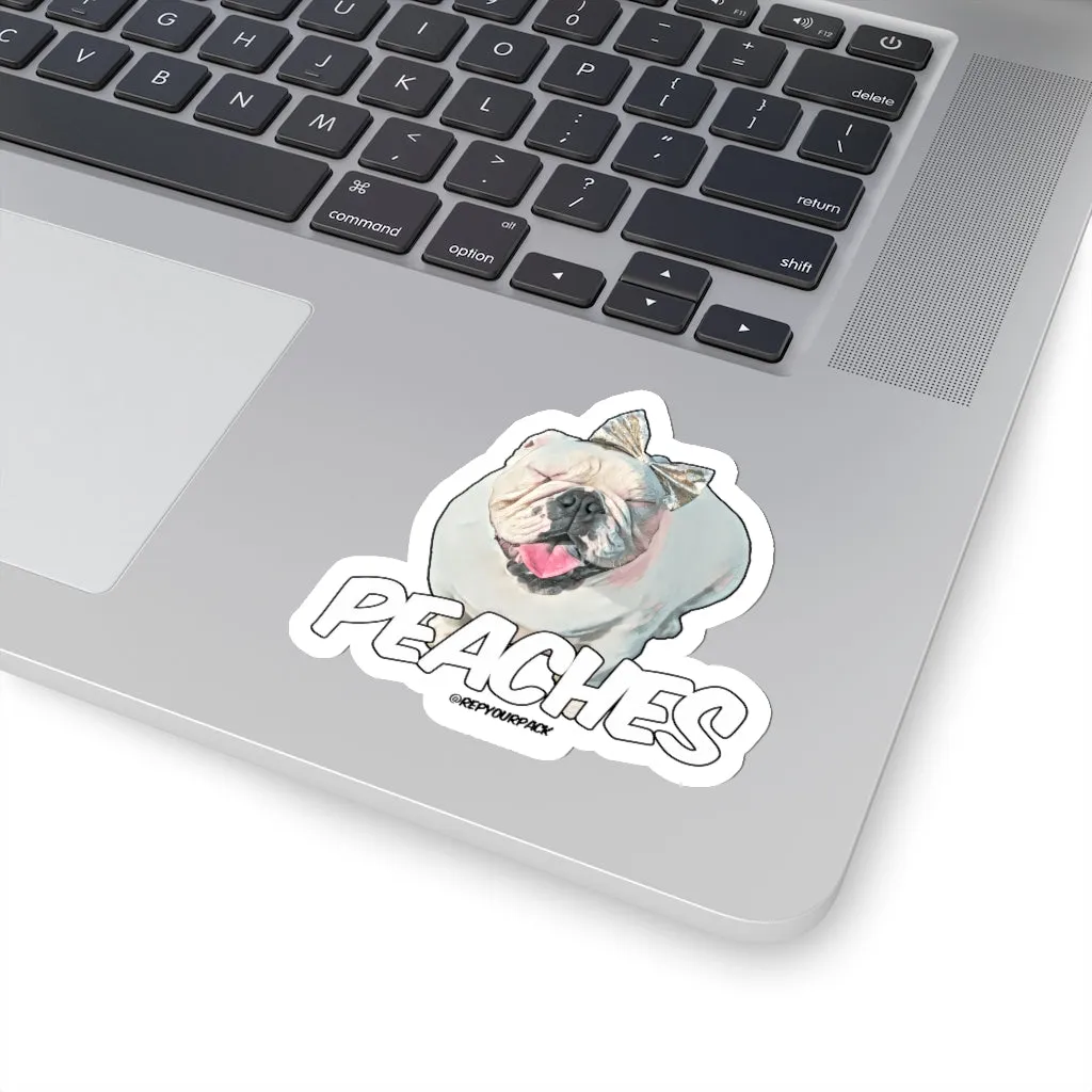 Peaches Kiss-Cut Stickers