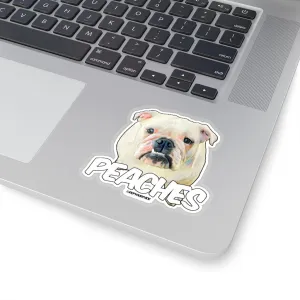 Peaches Kiss-Cut Stickers