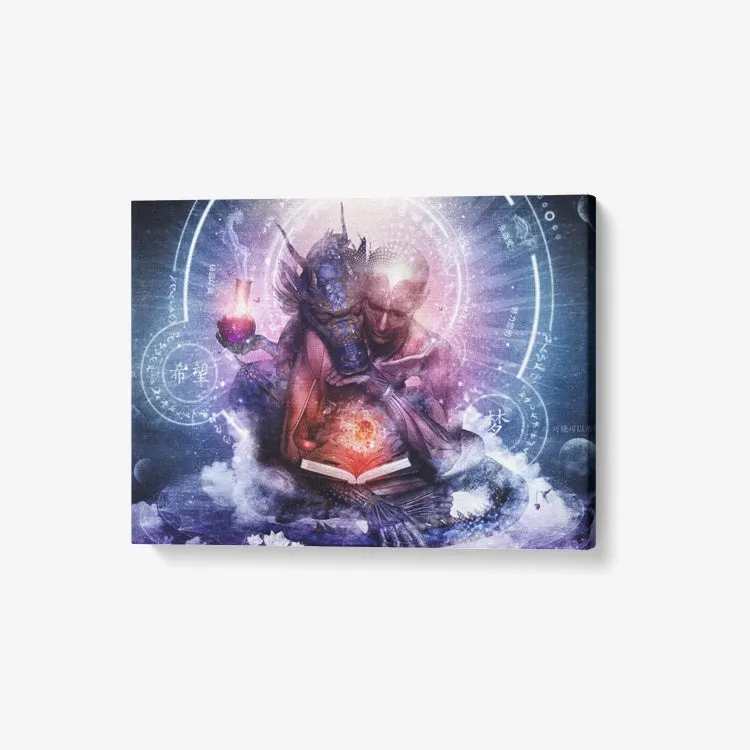 Perhaps The Dreams Are of Soulmates - 1 Piece Canvas Wall Art 24"x18" | Cameron Gray