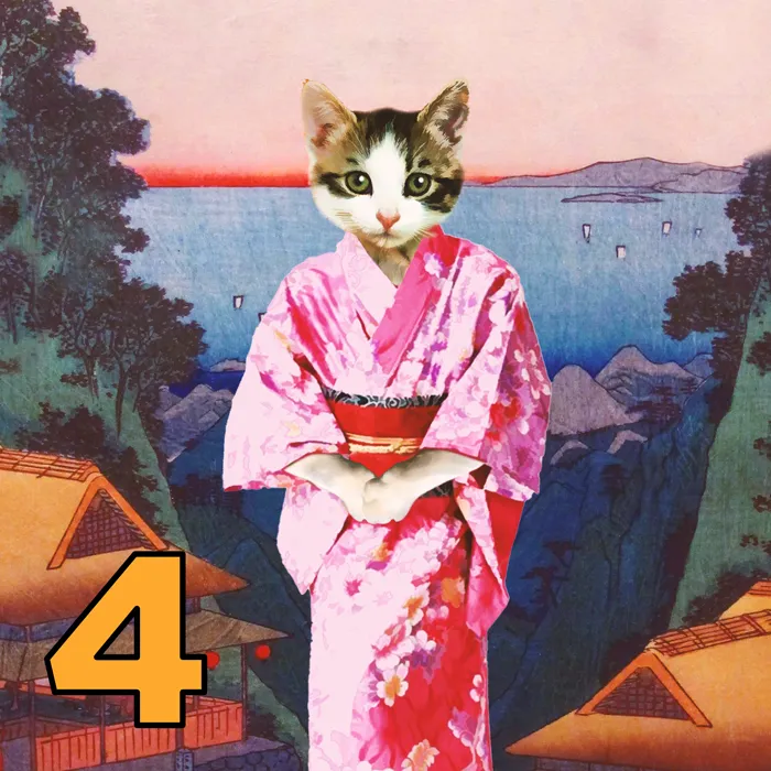 Personalized Japanese Cat Magnets