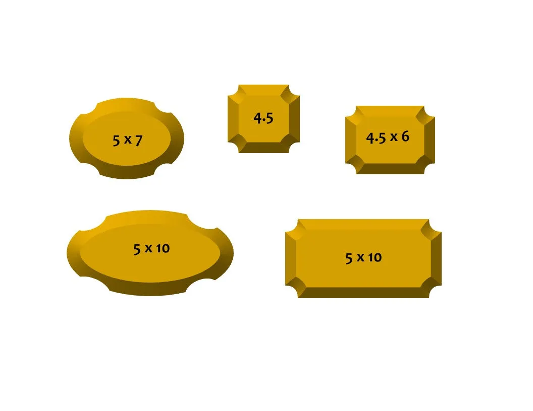 Plaque Pack (5 Piece)