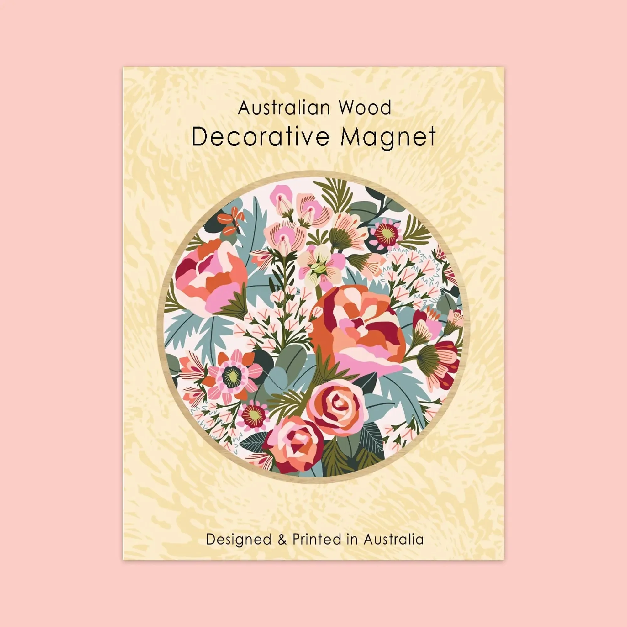 Proteas & Gum Blossoms Magnet Set