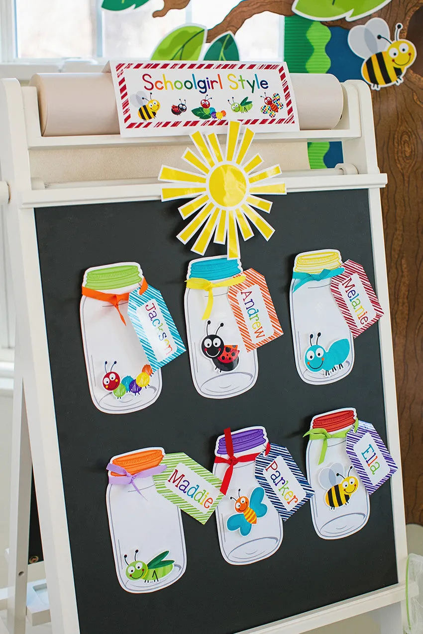 "Bugs" Full UPRINT Bundle | Printable Classroom Decor | Teacher Classroom Decor | Schoolgirl Style