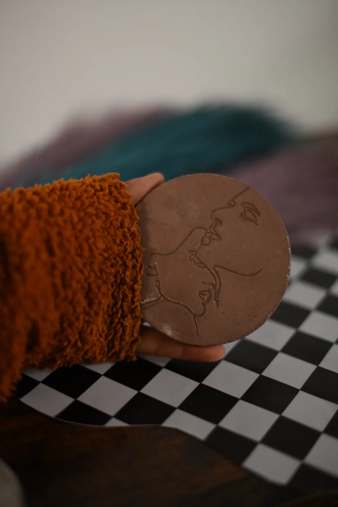 "Love Coasters" Concrete Decor Collection