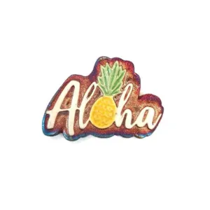 Raku Aloha Magnet