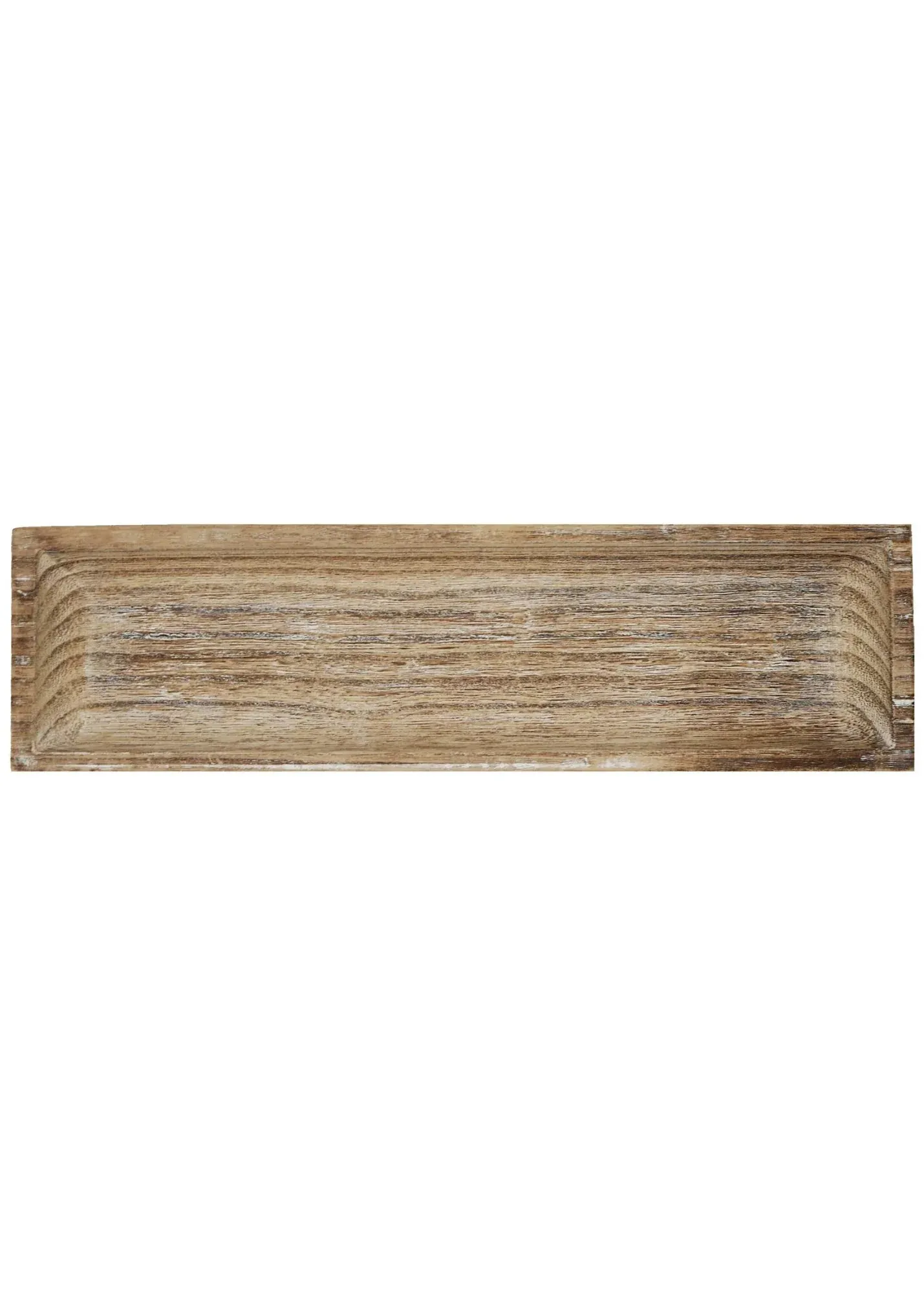 Rectangular Rustic Wood Decorative Tray