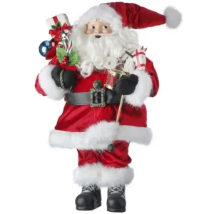 Regency International 18'' Santa with Hobby Horse & Toys