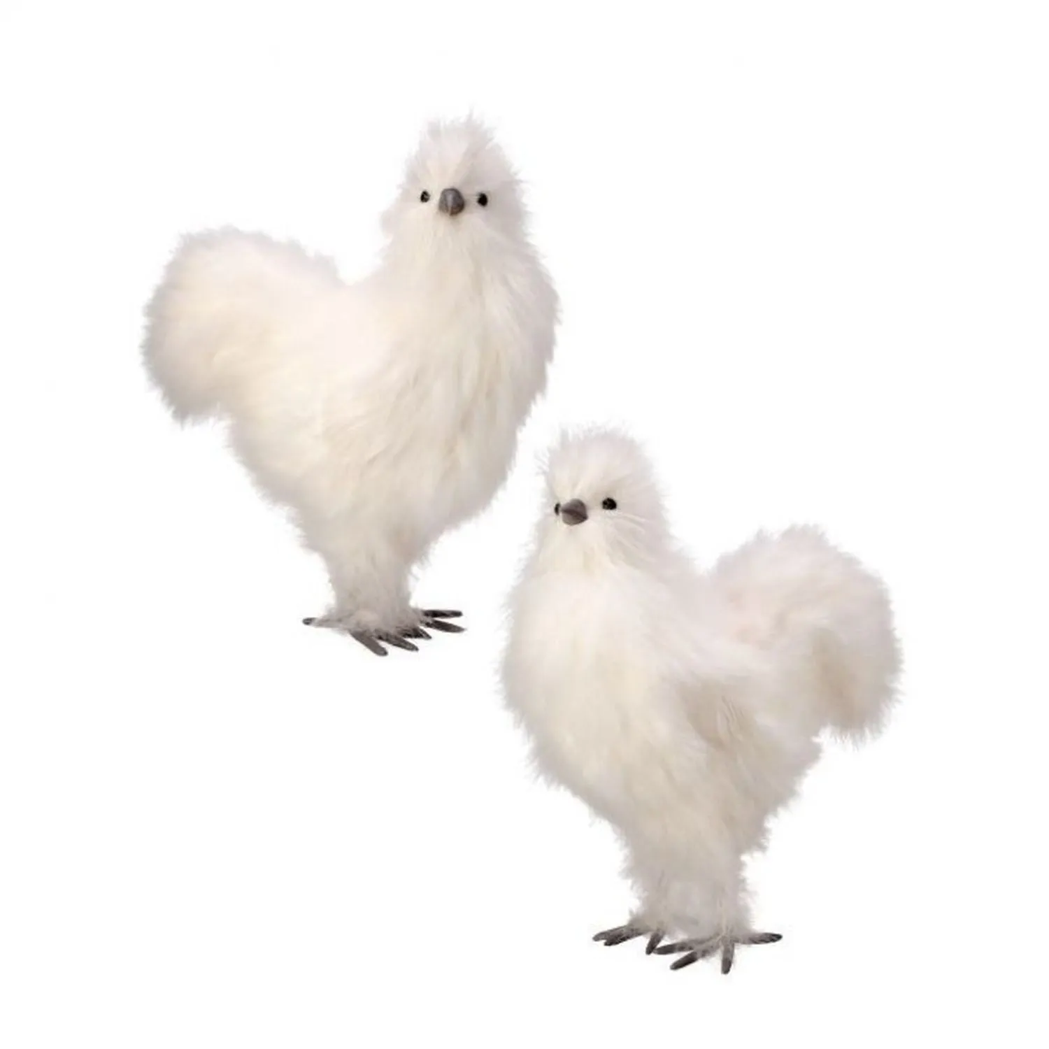 Regency International Downy Feather Hen 13", Set of 2, Assortment