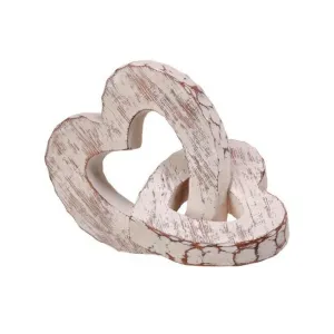 Regency International Resin Interlocking Hearts 8.5"